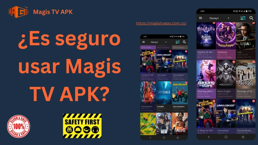 ¿Es seguro usar Magis TV APK